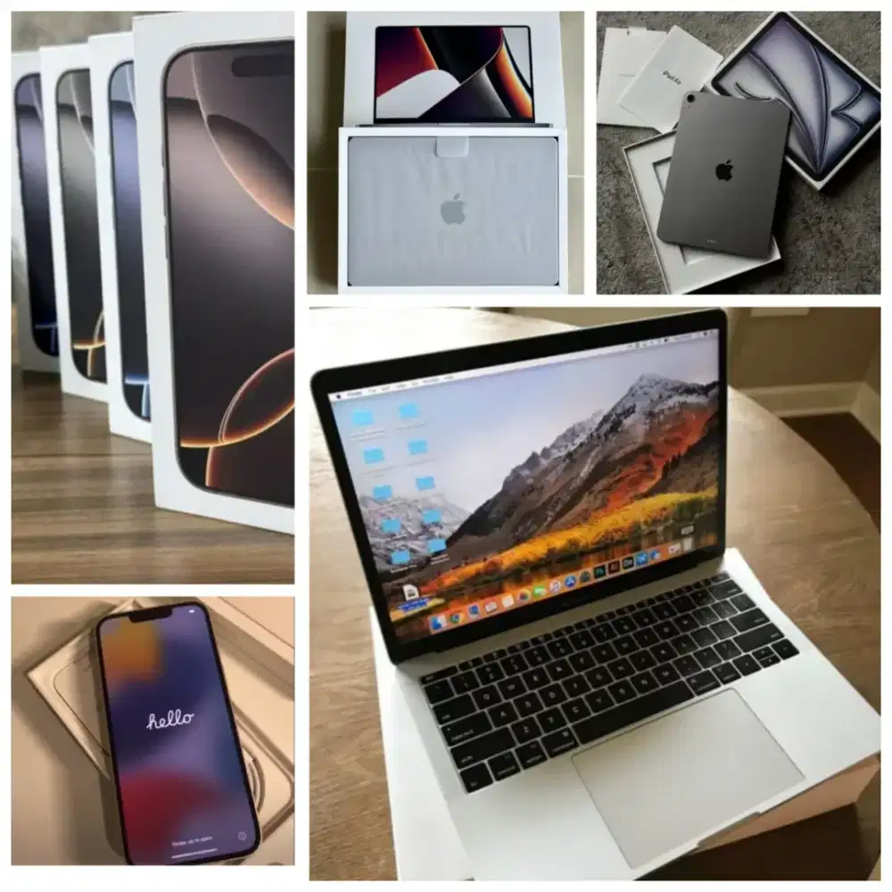 Terima Jual Beli Macbook Pro Air M1 M2 M3 M4 M5 iPhone iPad Ditampung