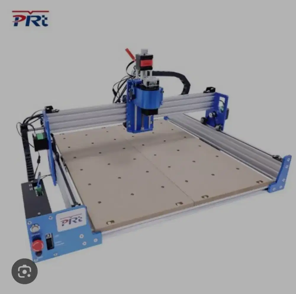 Mesin CNC 4040 Cutting Ukir Spindle 300W Plus Laser 20W Frame Alloy