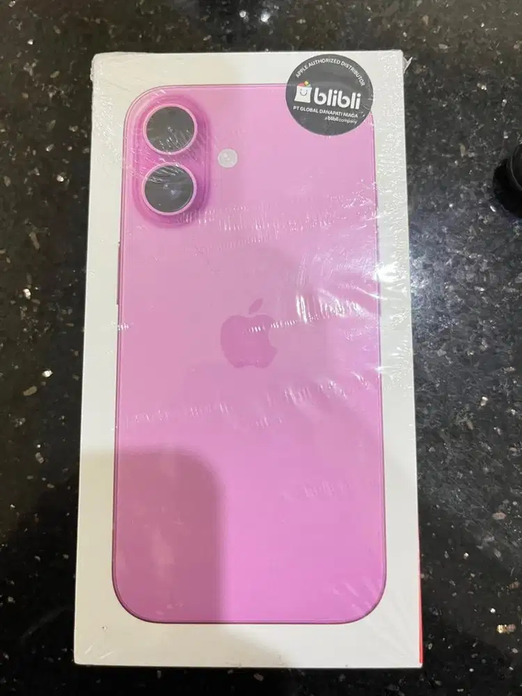 Iphone 16 Pink 128gb new resmi