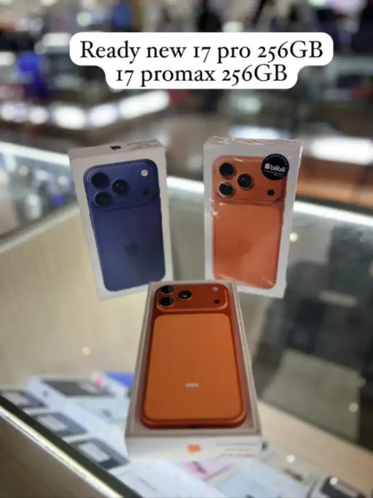 Iphone 17 pro&promax 256gb