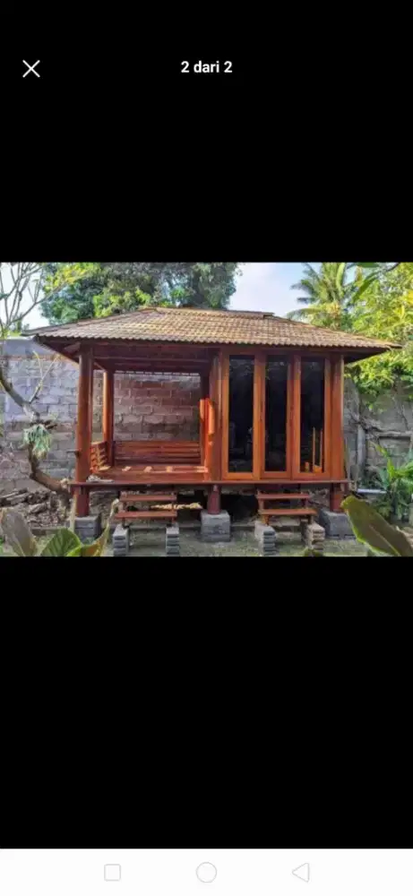 Gazebo Taman Ukuran 2x2 2x3 3x3 3x4 Meter - Siap Pasang & Bergaransi