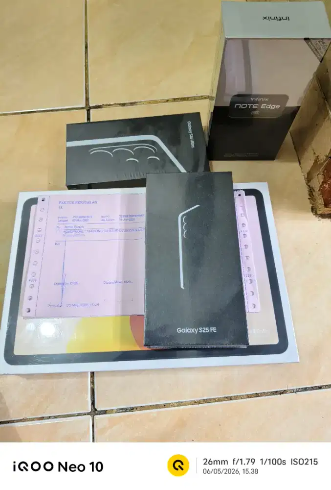 NEW !! Samsung S25 FE 5G 256GB / ICE BLUE / BNIB 100% / Garansi Resmi