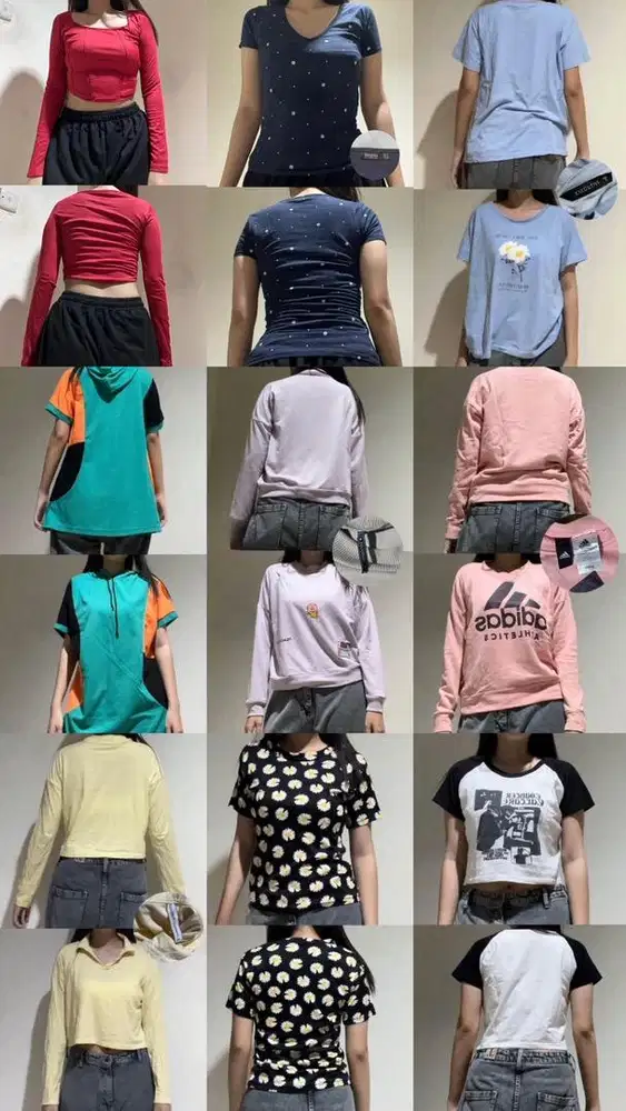Borongan Baju Wanita 29 pcs Murah | Mix New & Preloved | 10k-an/pcs