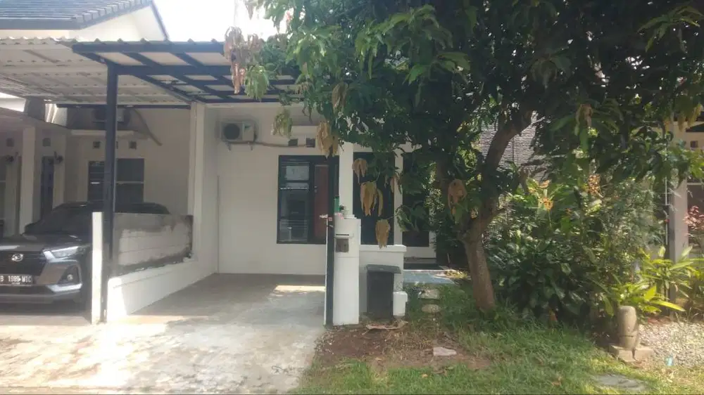 Rumah disewakan nyaman asri