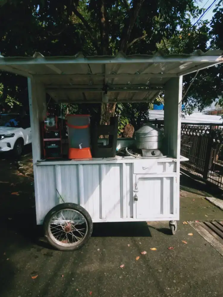 Gerobak roda semi konternerbox