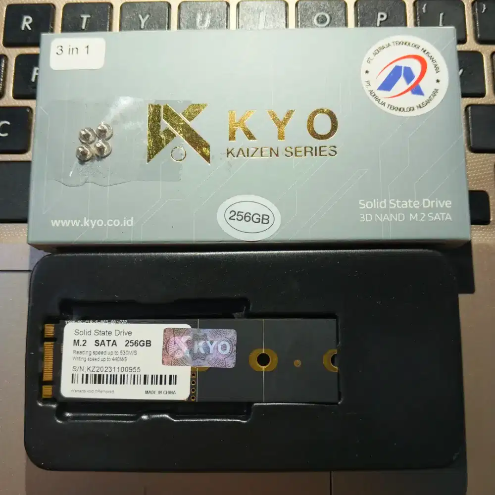 SSD M2 SATA NGFF KYO KAIZEN 256GB NEW