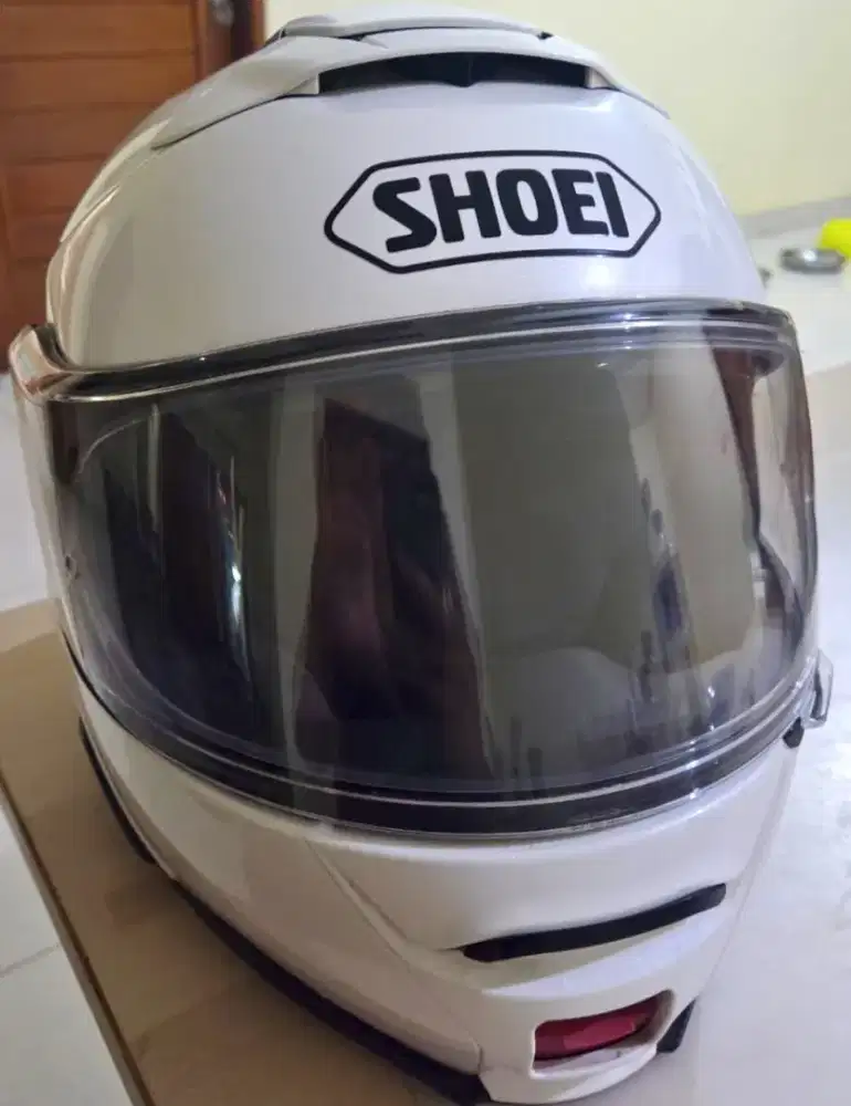 Helm Shoei Neotec 2 White Original Mulus Like New