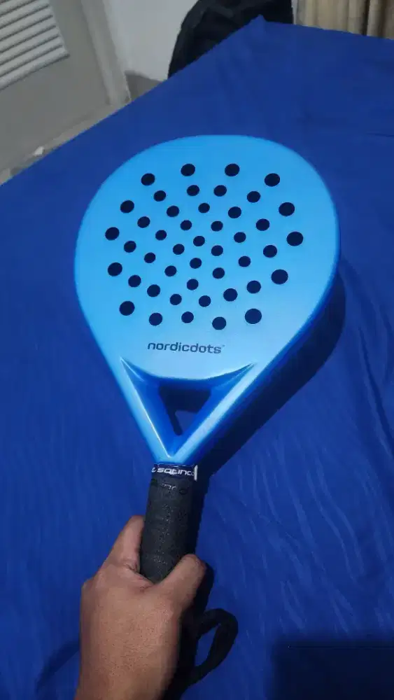 Racket Padel Nordicdots Fiesta Blue