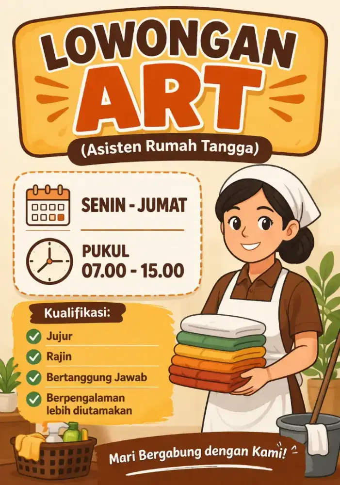Lowongan kerja ART