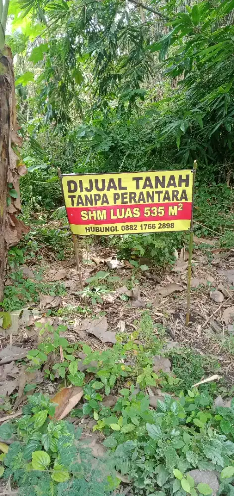 Dijual tanah pekarangan