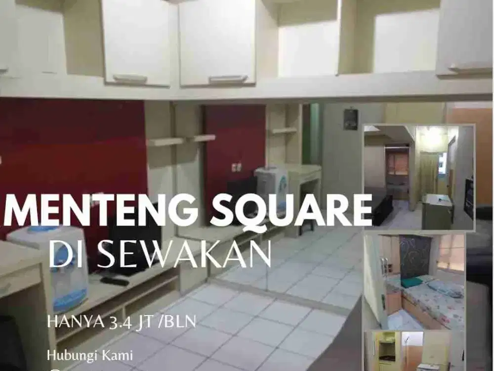 Menteng Square disewakan lantai termurah bulanan 1 BR