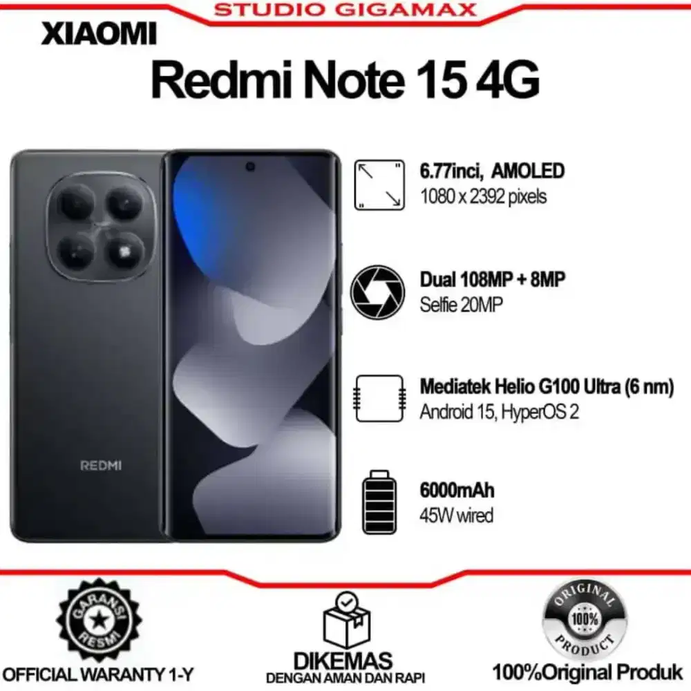 Xiomi Redmi Note 15 8/128