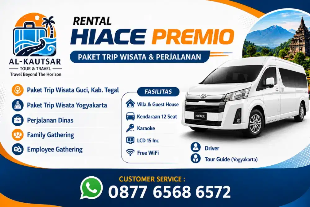 Rental Hiace Premio