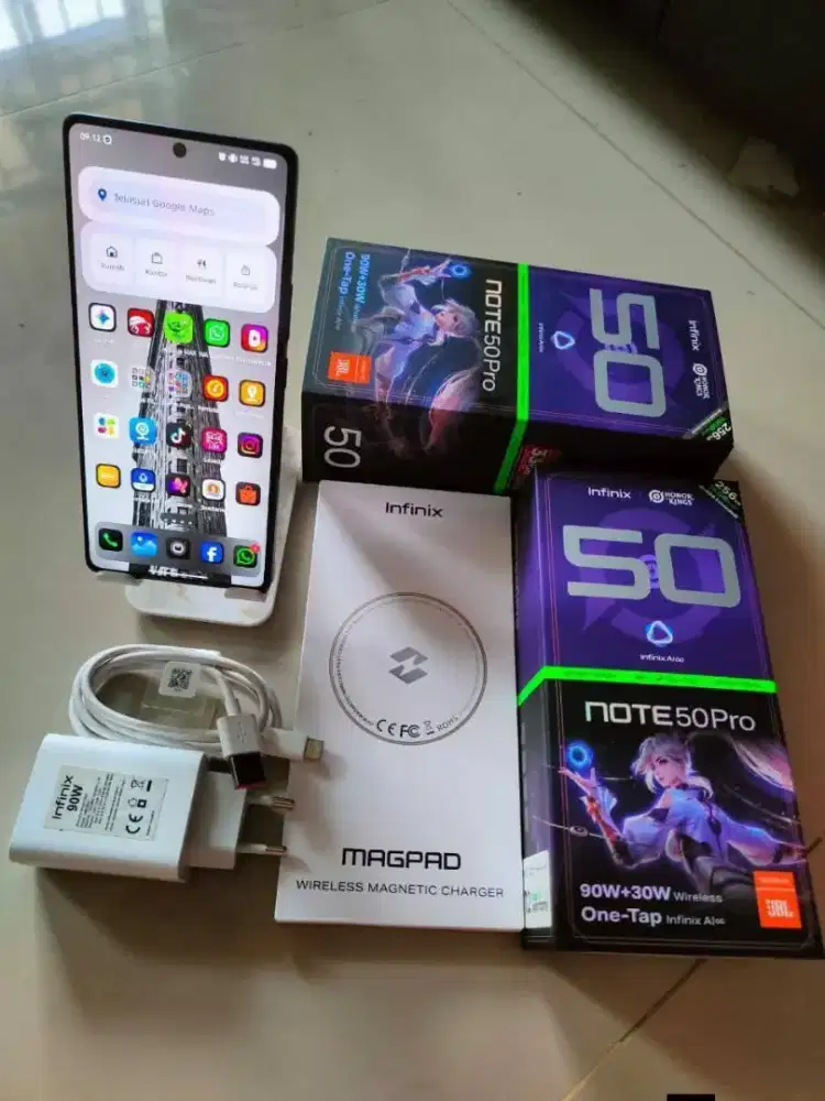 Infinix note 50 pro BT setara/kembalian