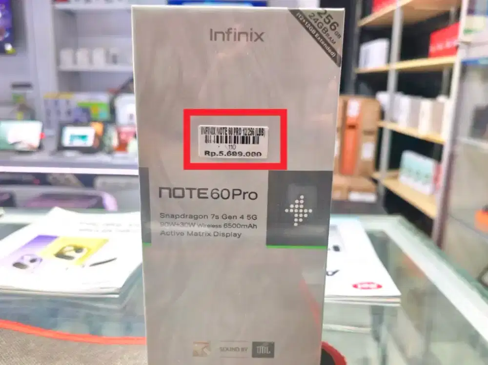 INFINIX NOTE 60 5G RAM 8/256GB ATLANTIS DAHSYAT