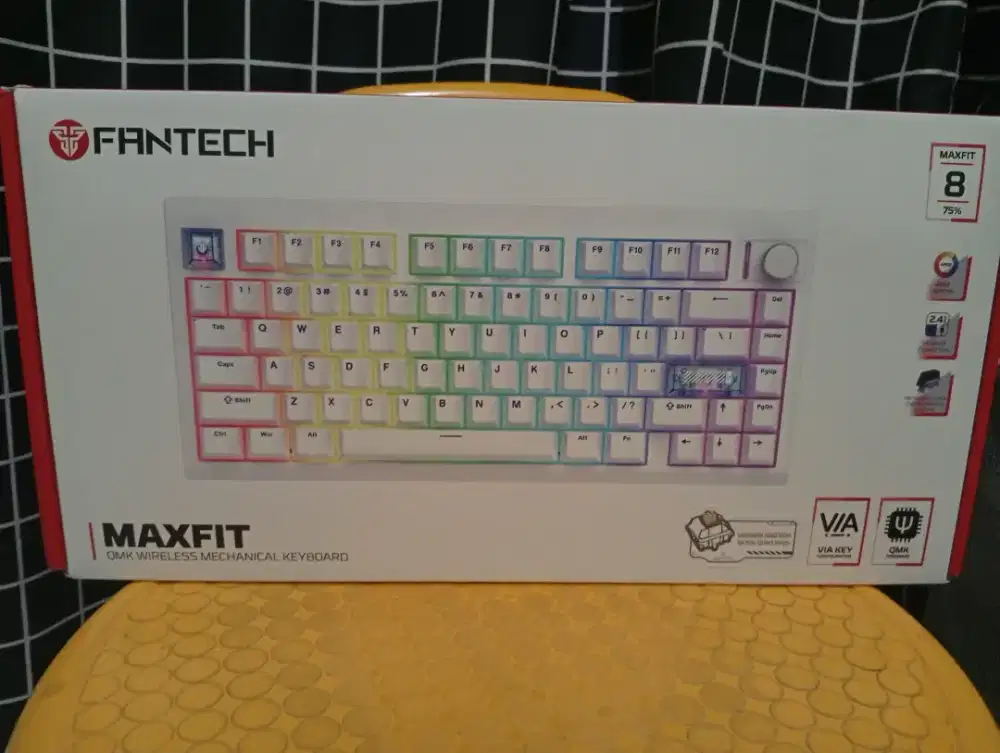 FANTECH MAXFIT8 MK921 QMK Wireless Mechanical Keyboard