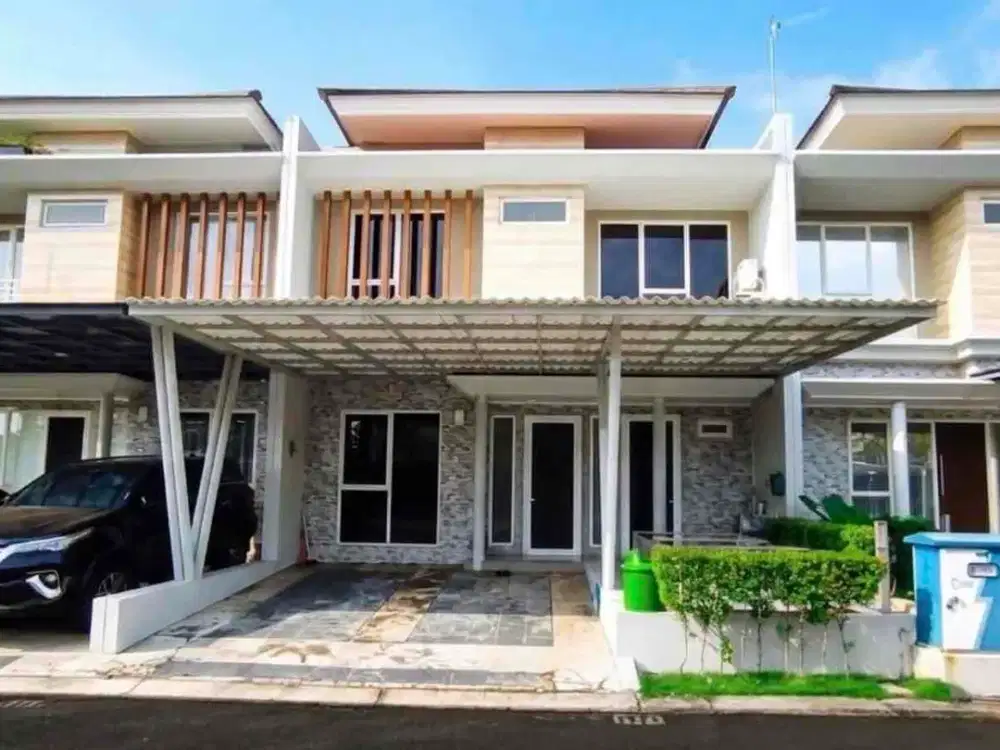 Di jual rumah dibawah harga beli awal 4 kamar luas 112 m2 sudah renovasi dan lantai full granit dekat ke aeon mall dan ikea di dalam cluster south Mississippi JGC jakarta garden city cakung Jakarta timur