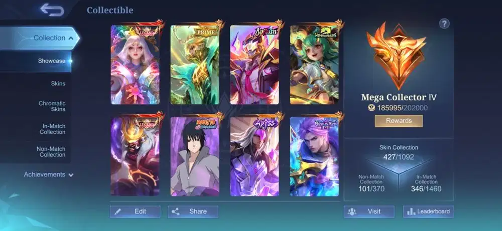 Akun Mobile Legend (Nego sampai jadi)