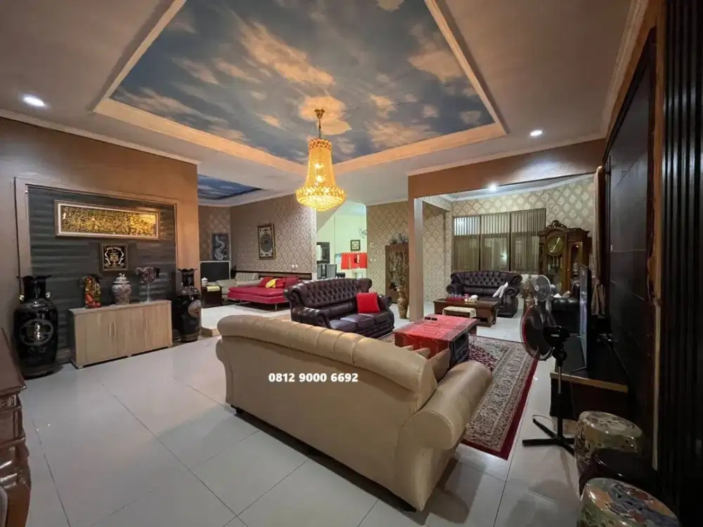 Jual Rumah Besar 2 Lt Villa Melati Mas Serpong Tangerang dekat BSD