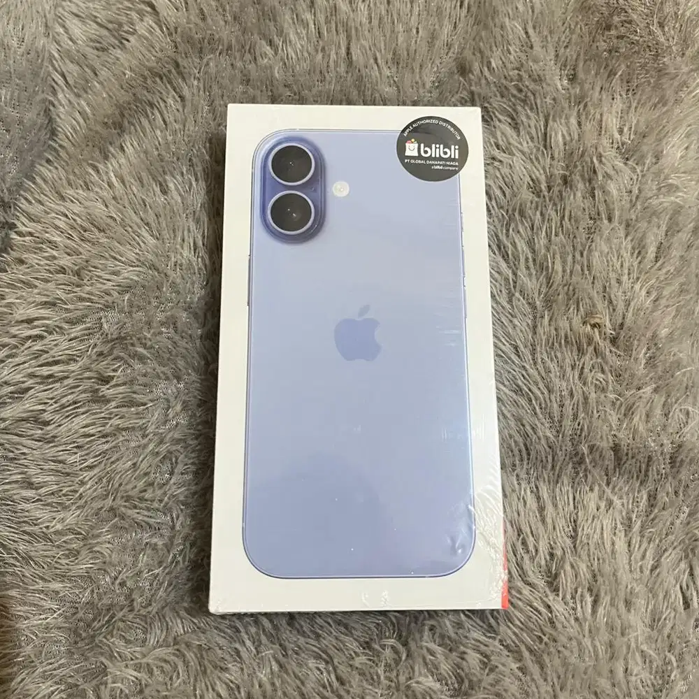 BNIB Iphone 17 Basic 256gb Blue garansi blibli