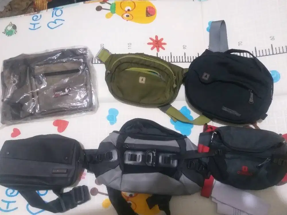 PL like new Tas Consina,Navy club,ozuko dan Polo Amstar