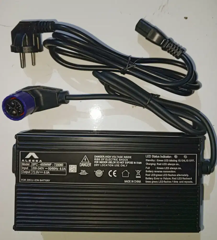 Fast charging molis alessa 74v Soket M22
