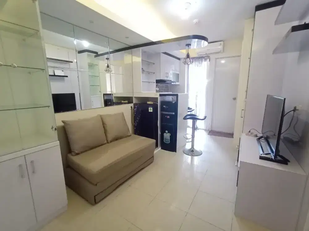 Jual SHM 2 BR furnish apt bassura alamanda