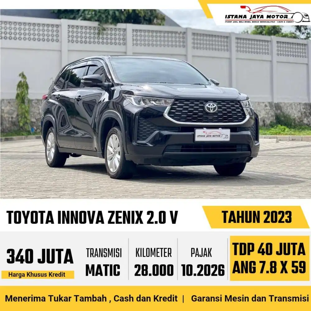 Toyota Zenix 2.0 V AT th 2023 #istana jaya motor