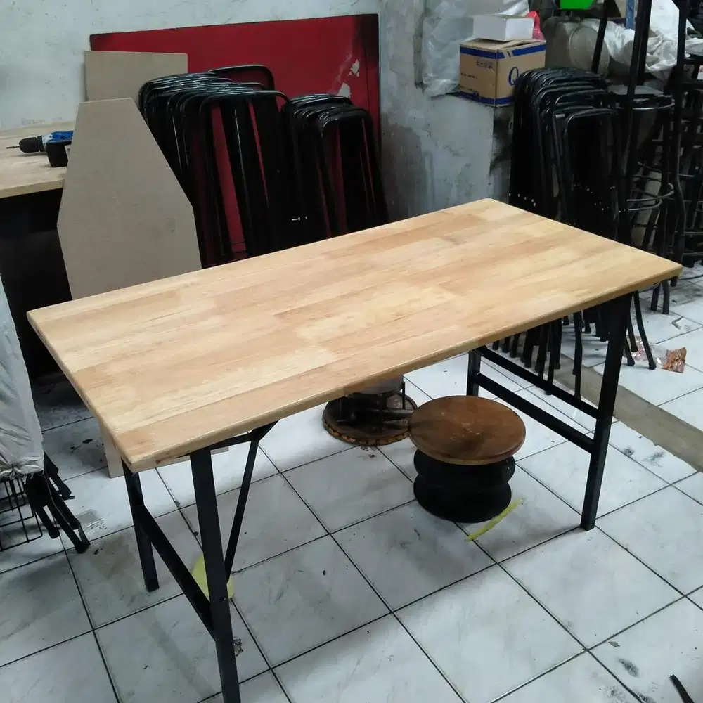 Meja cafe & makan 60x120x 75