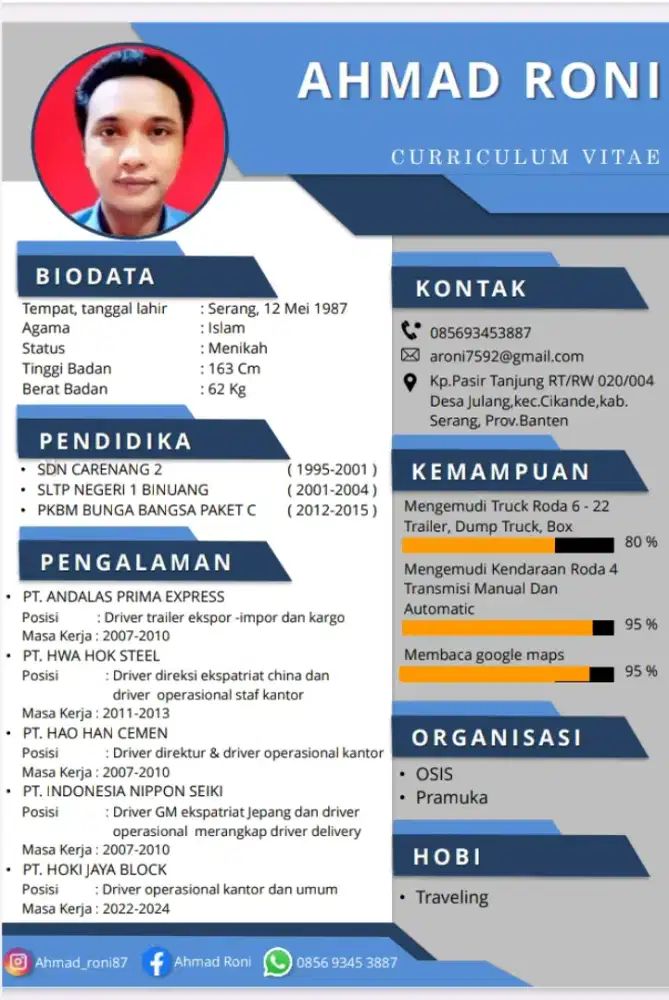 Cari kerja driver