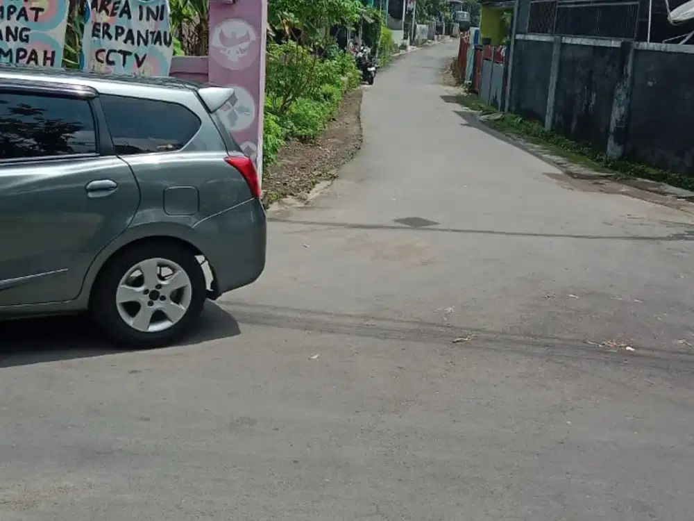 Di jual murah tanah pekarangan posisi hook timur jakal km 8.5
