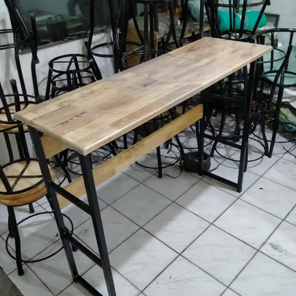 Meja bar 40 x 120 x 1M