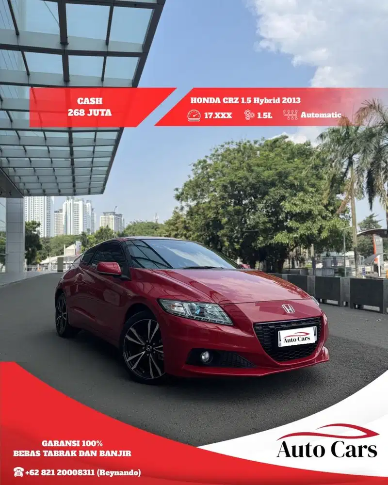 [17RB KM] [HARGA CASH] Honda CR-Z 1.5 Hybrid AT