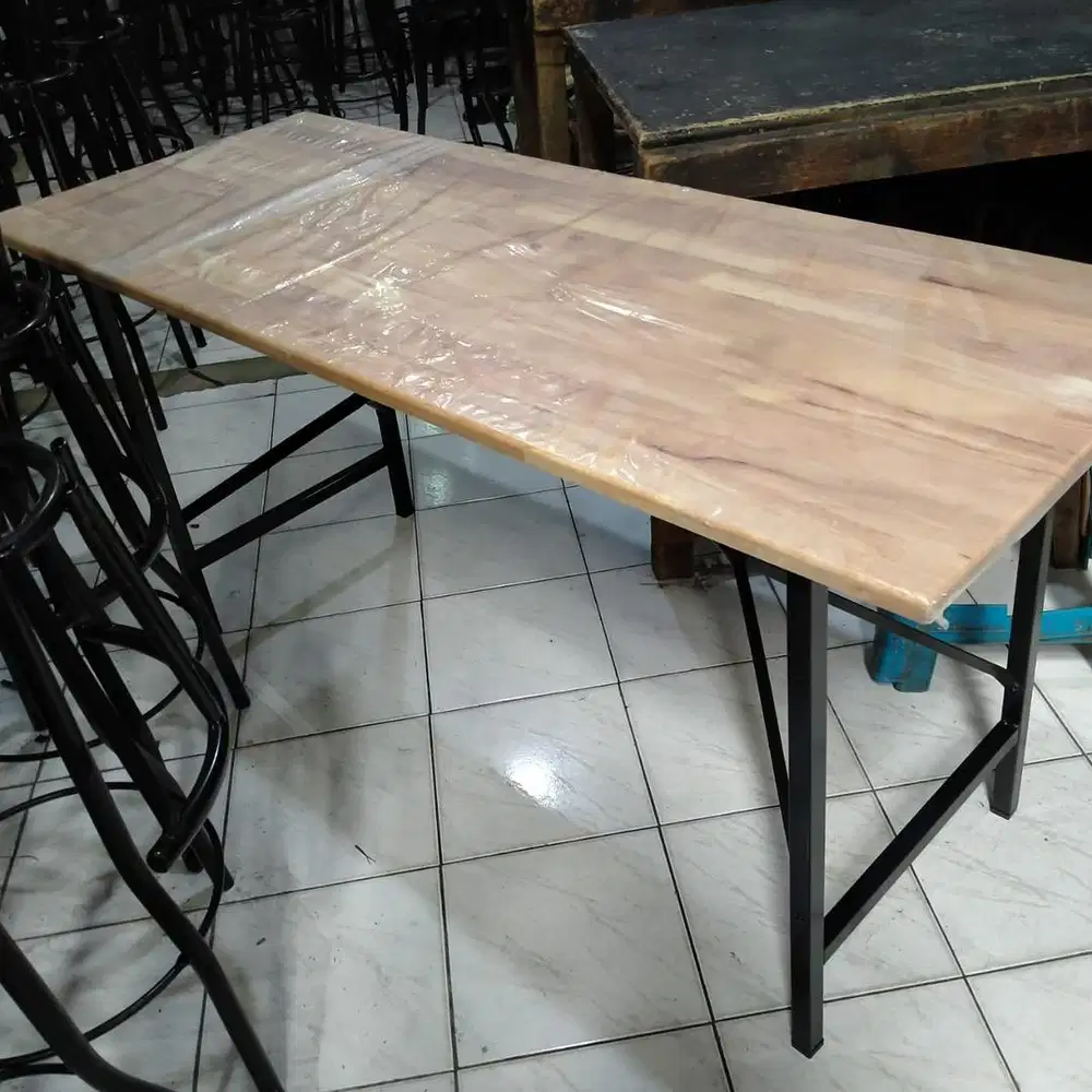 meja cafe 60x150 T75cm