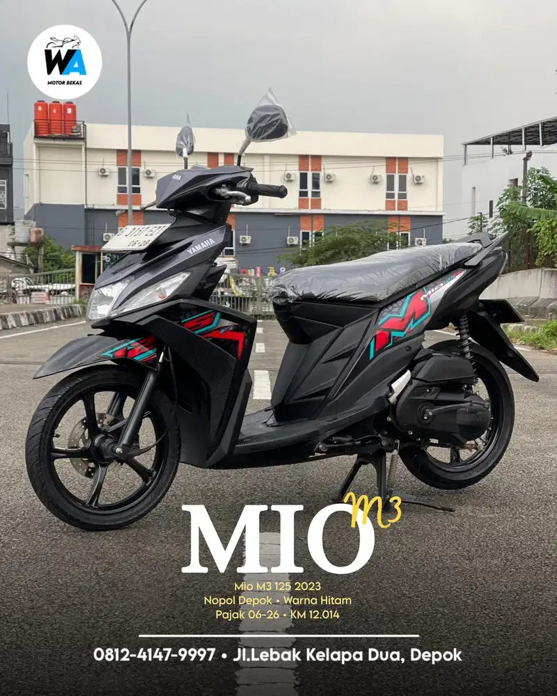 Cash/Kredit Yamaha Mio M3 125 Tahun 2023 GARANSI MESIN
