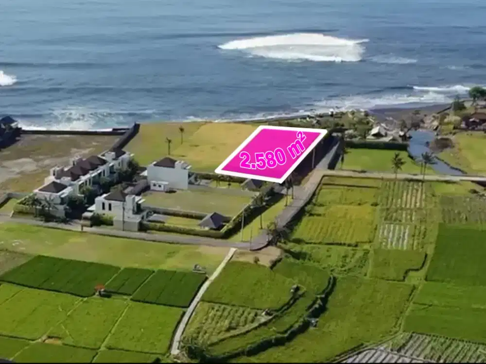 Tanah Los Pantai Link Villa Mewah Zona Pariwisata Pabean Gianyar Bali.