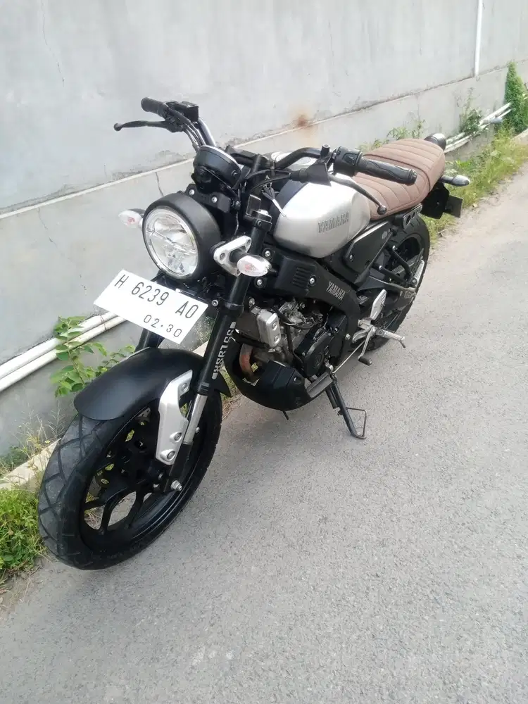 Yamaha XSR 155 2020 Silver