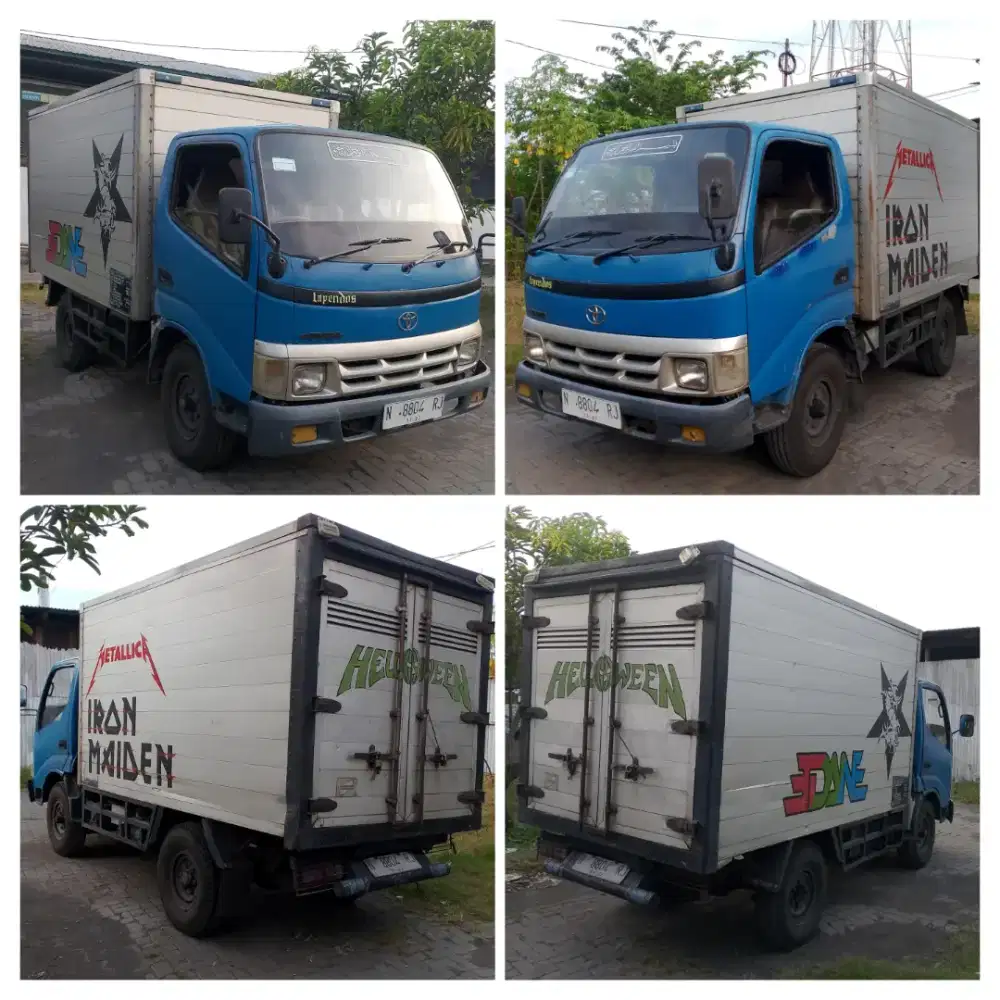 Toyota Dyna 115ST th.2005 Truk Box Engkel Short