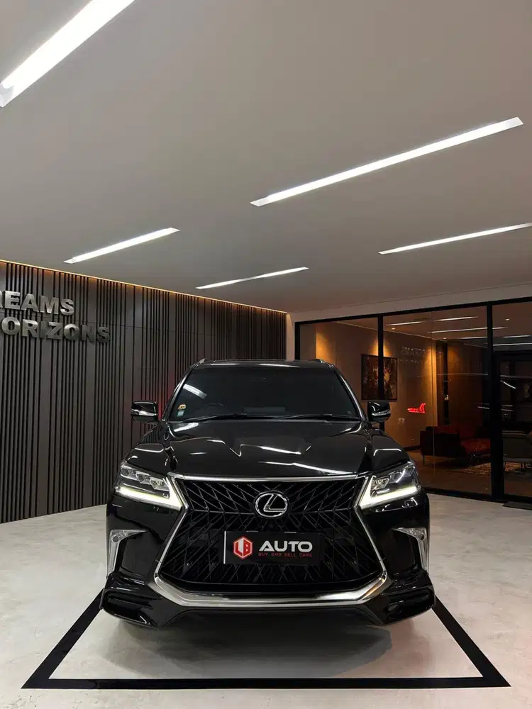 Lexus LX570 F-Sport AT 2020 Hitam Km 36rb Nik 2019 B1229VLT