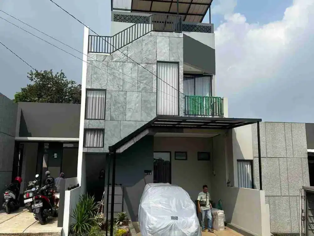 Main road Kolmas Cimahi Utara dalam Cluster Nyaman