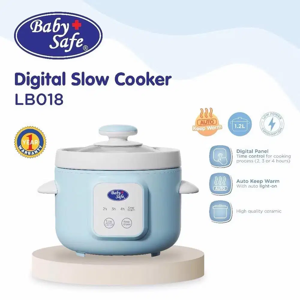 Slow cooker baby save pakai 3 bulanan aja
