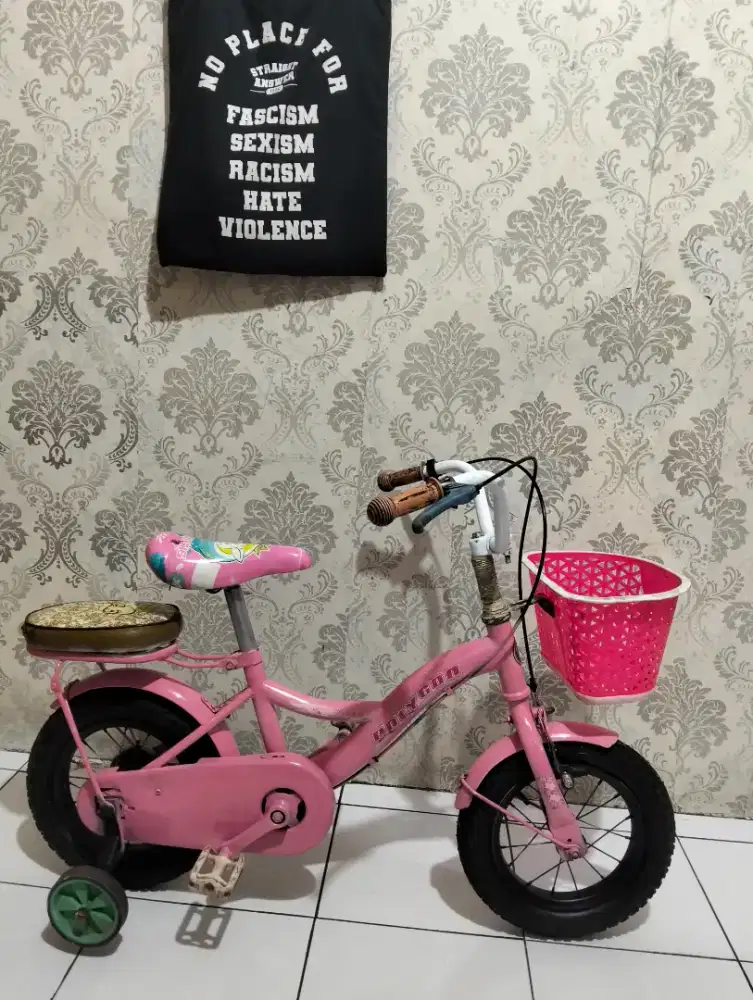Sepeda  anak ukuran 26 untuk umur 3 tahun