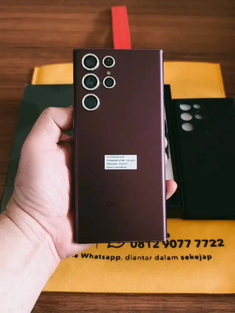 SAMSUNG S22 ULTRA 12 256GB SEIN MULUS LIKE NEW