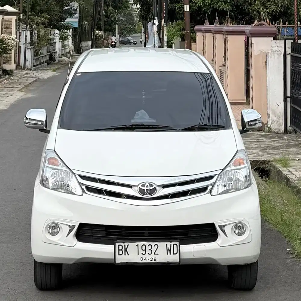 Toyota Avanza G 1.3 Manual 2013