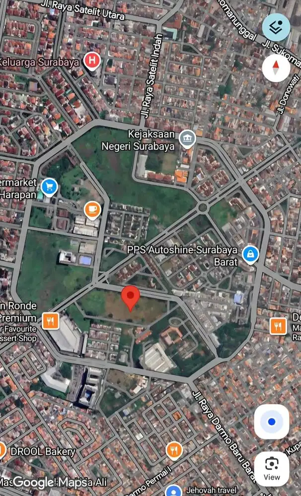 17.5JT/M2! DIJUAL TANAH KOMERSIAL RAYA DARMO PERMAI COCOK UTK DEVELOP