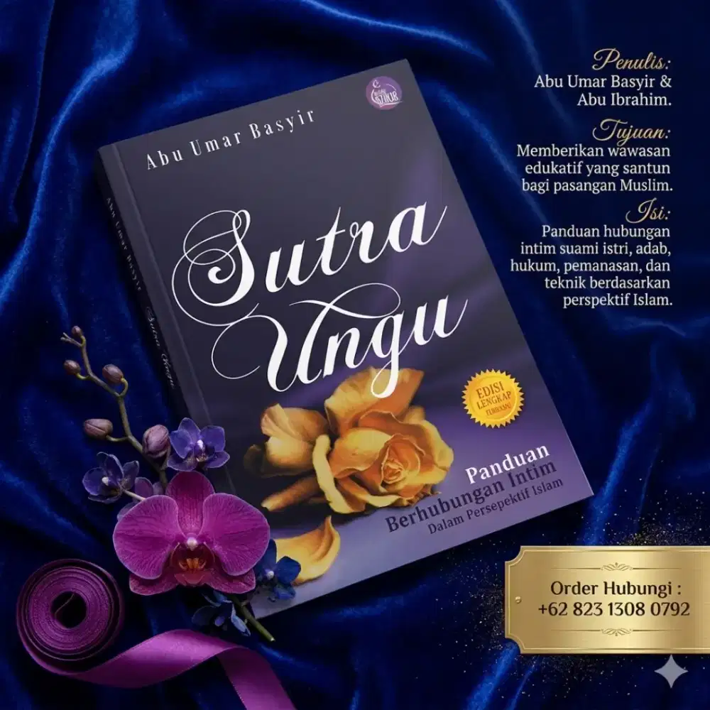 Terlaris! Buku Sutr4 Ungu Karya Abu Umar Basyir