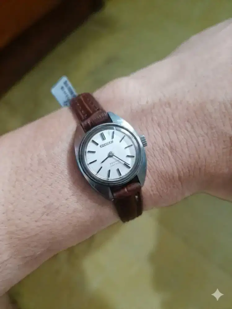 Jam tangan wanita Citizen vintage manual wind