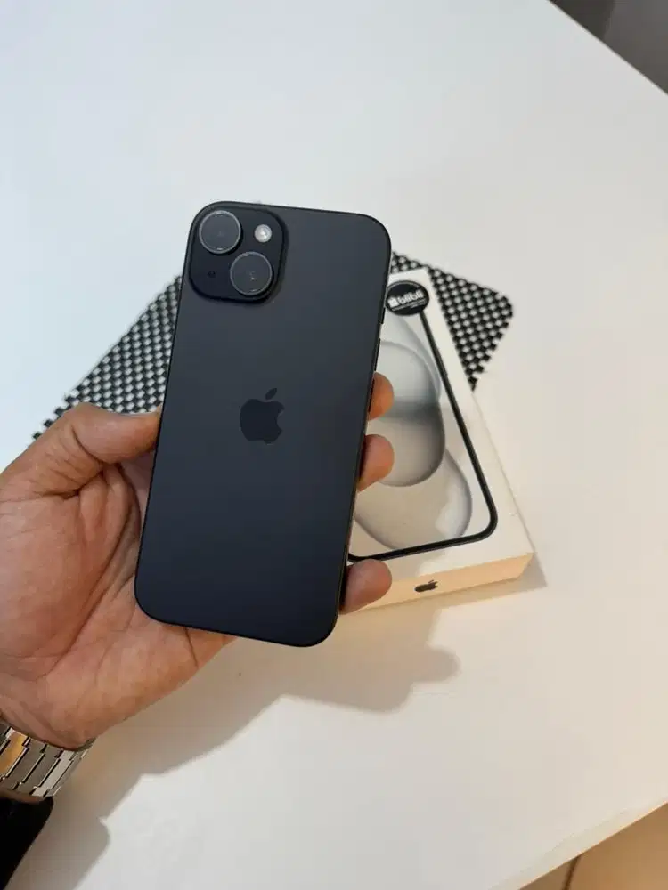 iphone 15 128gb ibox on garansi super mulus