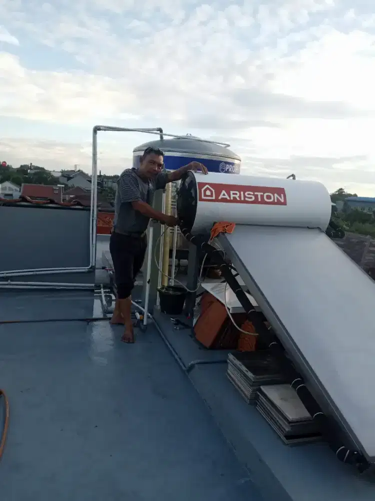 Jasa service water heater sawah besar