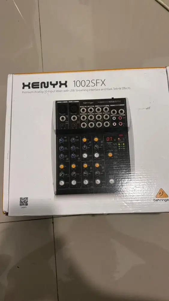 MIXER BEHRINGER XENYX 1002SFX